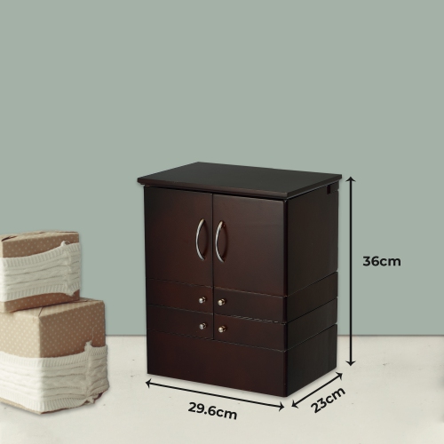 【ViscoLogic】Table Top Mirrored Jewelry Storage Box