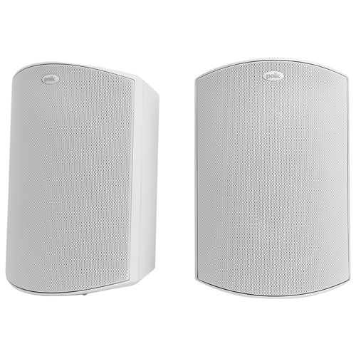 Polk Audio Atrium 6 5.25" 100-Watt 2-Way Outdoor Speaker - Pair - White
