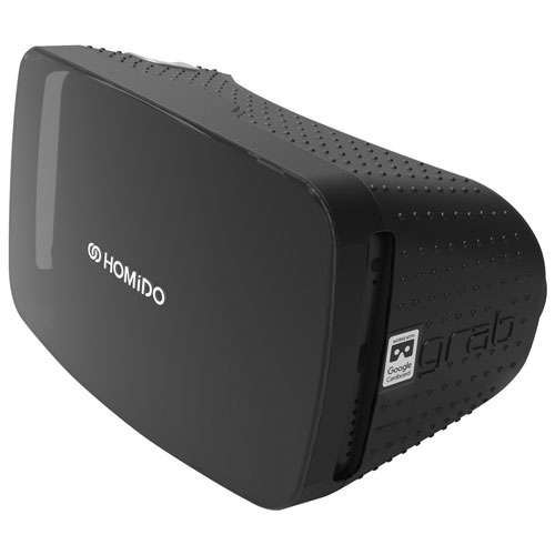 Casque de réalité virtuelle Grab d'Homido - Noir