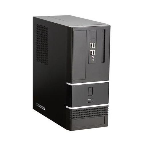 DANS Win BK623 USB 3.0 noir de 0,6 mm, SECC japonais acier, microATX, boîtier d’ordinateur, facteur de forme SFX, bloc d’alimentation de 300 W.