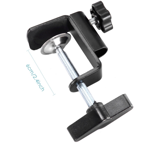 Duramex (TM) Enhanced Stronger Mic Mount Stand Microphone Suspension Boom Scissor Arm Stand with Max load at 2KG