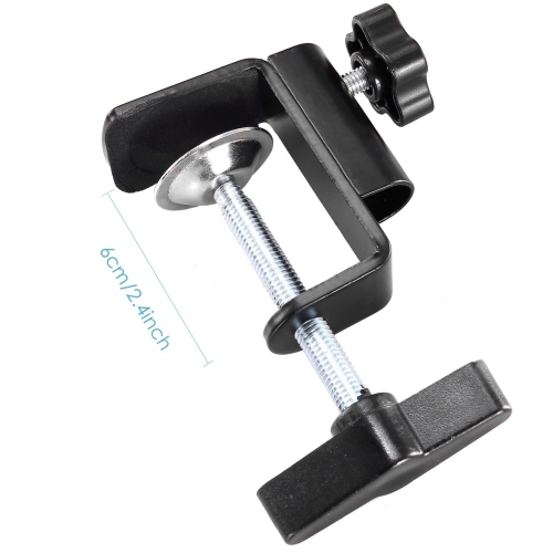 Duramex Enhanced Stronger Mic Mount Stand Microphone Suspension Boom Scissor Arm Stand with Max load at 2KG