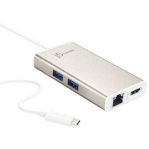Belkin 4-Port USB Type-C Hub with Gigabit Ethernet  - Best Buy