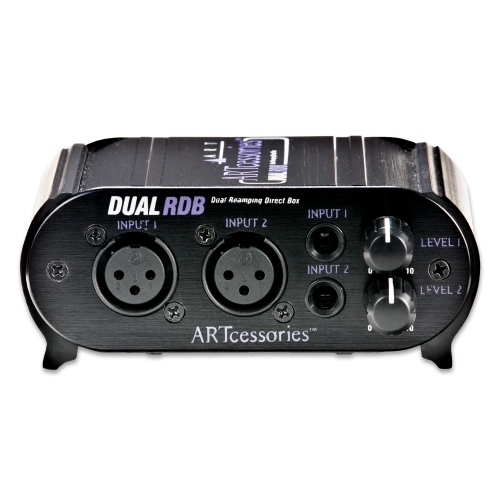 Boîte directe double de réamplification Art Pro Audio avec atténuateurs de niveau