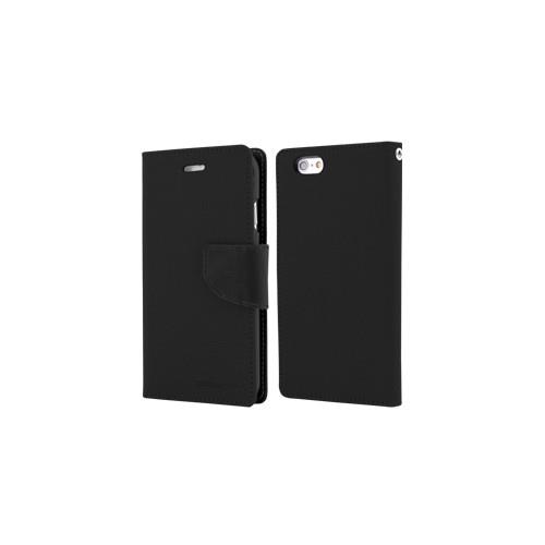 Mercury Goospery Fancy Diary - iPhone 7 - Black/Black
