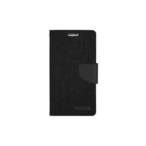 Mercury Goospery Canvas Diary - iPhone 6/6S - Black/Black