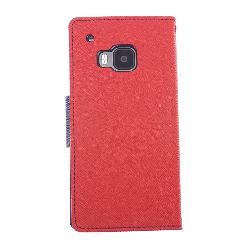 HTC M9 Goospery Fancy Diary Case, Rouge