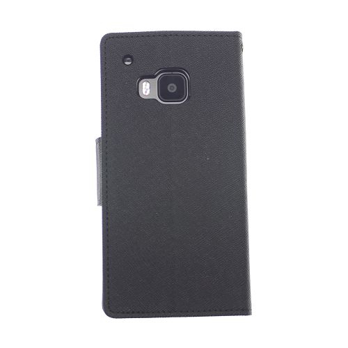 Mercury Goospery Fancy Diary - HTC M9 - Black/Black