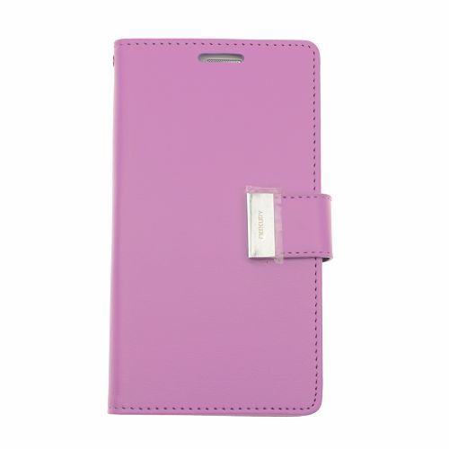 Mercury Goospery Rich Diary - Galaxy S6 edge - Purple/Navy