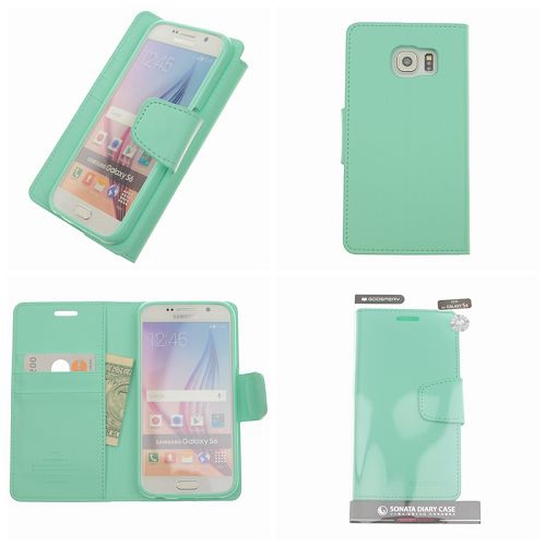 Mercury Goospery Sonata Diary - Galaxy S6 edge - Mint
