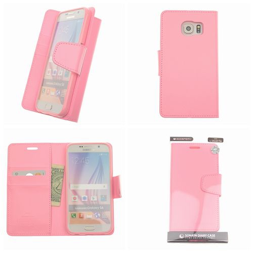 Mercury Goospery Sonata Diary - Galaxy S6 - Pink