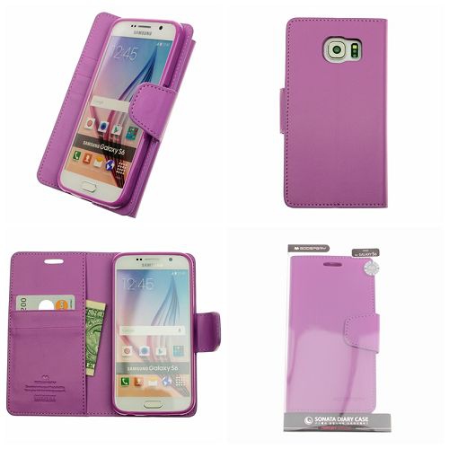 Mercury Goospery Sonata Diary - Galaxy S6 - Purple