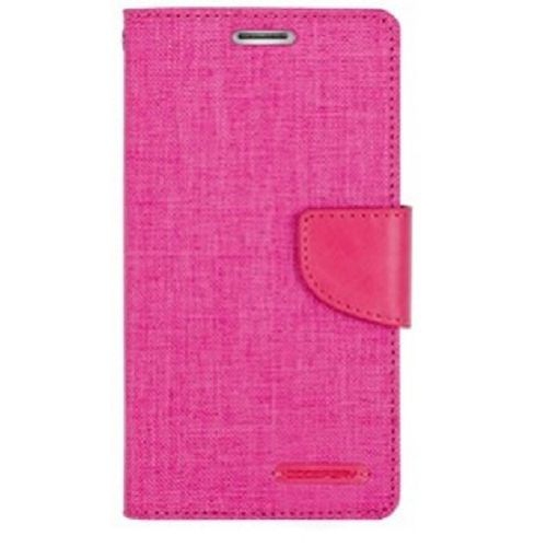 Mercury Goospery Canvas Diary - Galaxy S6 - Pink/Pink