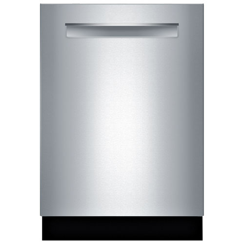 Bosch 800 Series 24" 39dB Built-In Dishwasher with Stainless Steel Tub & Third Rack -Stainless Steel