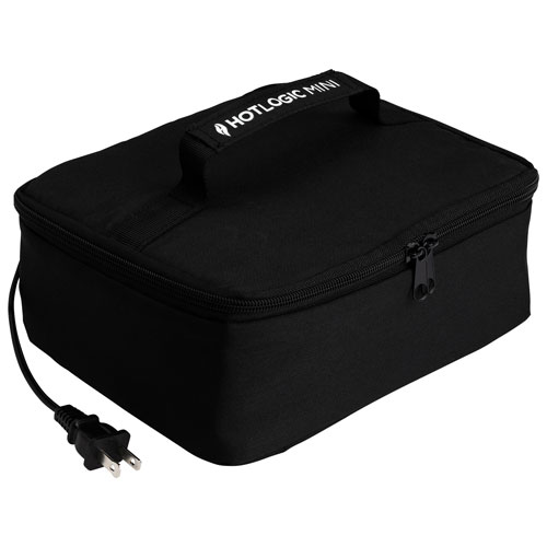 Hot Logic Mini Heating Lunch Box - Black