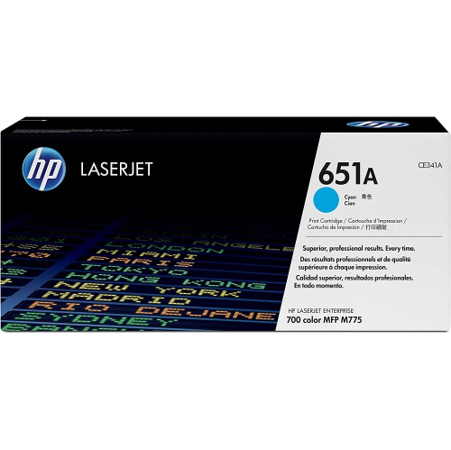 HP  651A (Ce341A) Original Laserjet Toner Cartridge In Cyan Great genuine toner