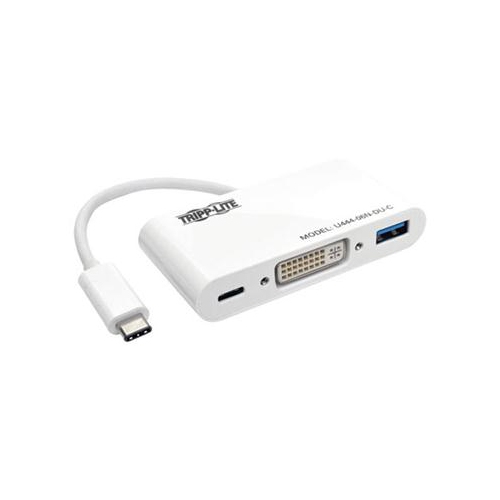 TRIPP LITE MFG CO.  USB C Dvi Adptr W Chrging Port