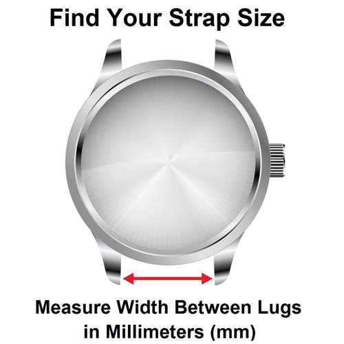 STRAPSCO  Stainless Steel Mesh Watch Band In Size 22MM In Multicolor