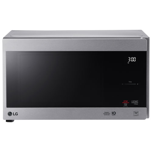 LG 0.9 Cu. Ft. Microwave with Smart Inverter - Stainless Steel
