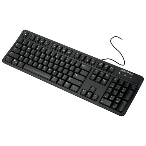 Clavier avec fil d'Insignia - Noir - Exclusivité Best Buy