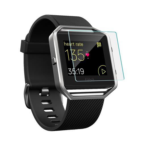 Fitbit Blaze Fitness Super Watch Smartwatch Tempered Glass Film Guard Crystal Clear Screen Protector