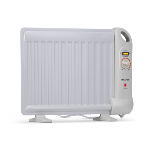 Newair Portable 400-watt Under Desk Heater with Slim Fit Design and Silent, Energy Efficient Operation - White