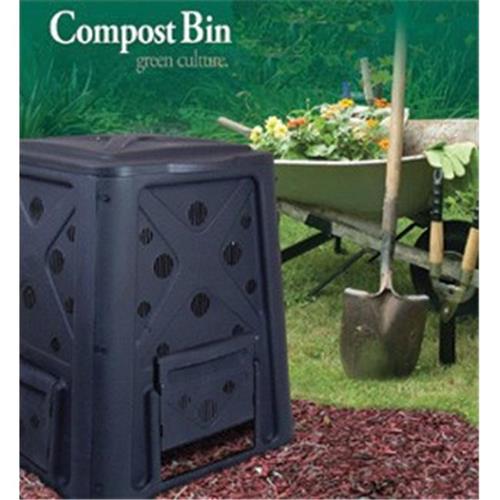 Redmon 8000 Compost Bin - 65 Gallon - Black