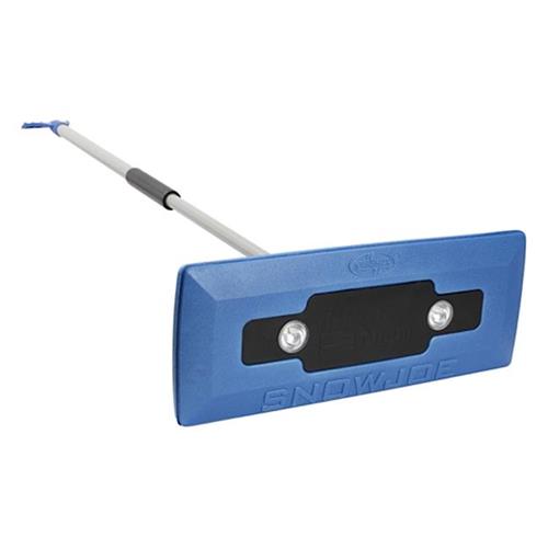 SNOW JOE  Sjblzd-Led 4 In 1 Telescoping Snow Broom Ice Scrapper & Led Lights - In Blue