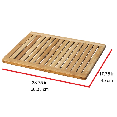Oceanstar Bamboo Bamboo Floor and Bath Mat FM1163