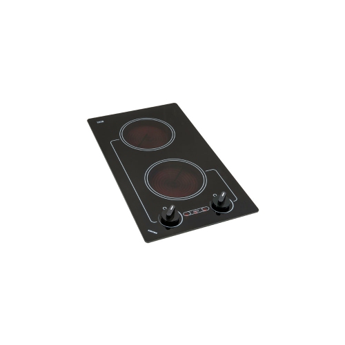 Kenyon B41601 Caribbean Series 2-burner Cooktop- black with analog control- two 6 .50 inch 120V UL