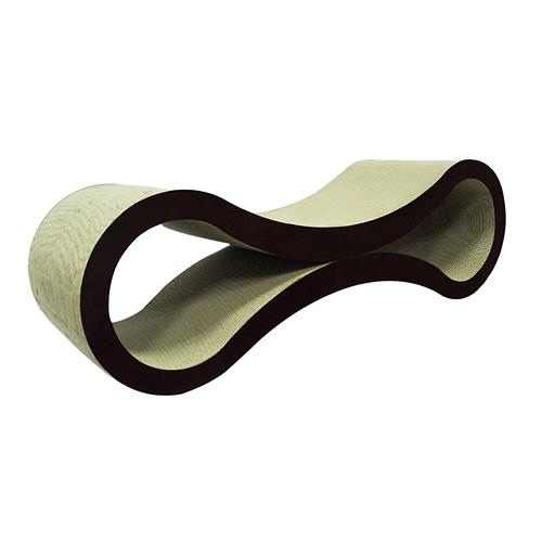 iPet Ultimate Scratching Cat Lounge Scratcher Pet Kitten Play Bed House Deluxe Cat Scratch Lounge Furniture - Large