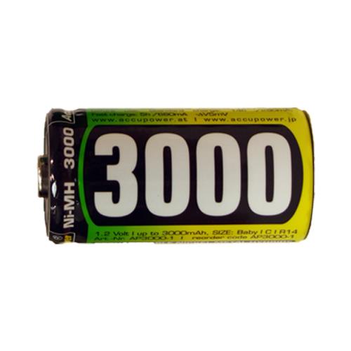 ACCUPOWER  8-Pack C Nimh Batteries (3000 Mah)