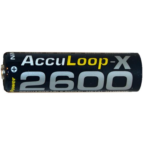 8-Pack NiMH AccuPower AccuLoop-X Rechargeable Batteries