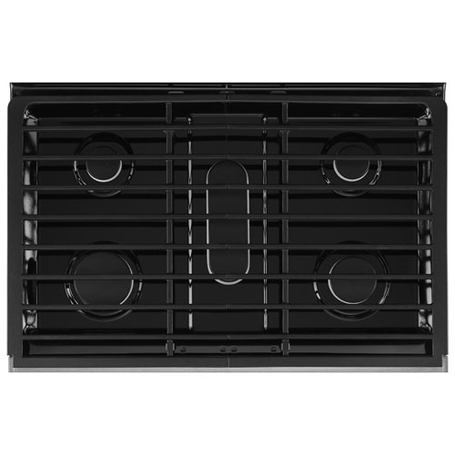 Whirlpool 30" 6.0 Cu. Ft. Double Oven 5-Burner Slide-In Gas Range (WGG745S0FS) - Stainless Steel