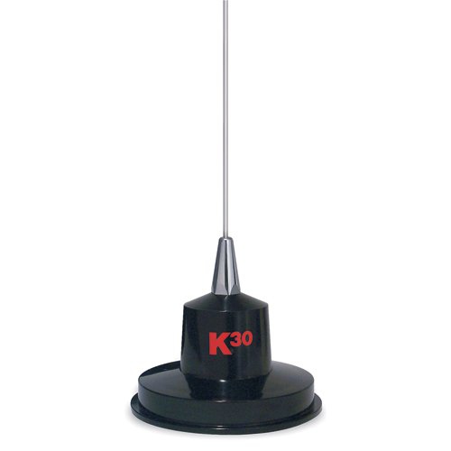 K40 K-30 35-Inch 300 Watts Stainless Steel Magnet Mount CB Antenna