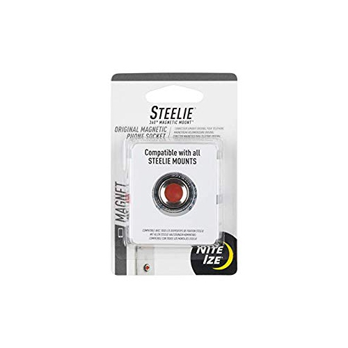 Nite Ize STSM-11-R7 Steelie Magnetic Phone Socket, Mount, Retail Packaging