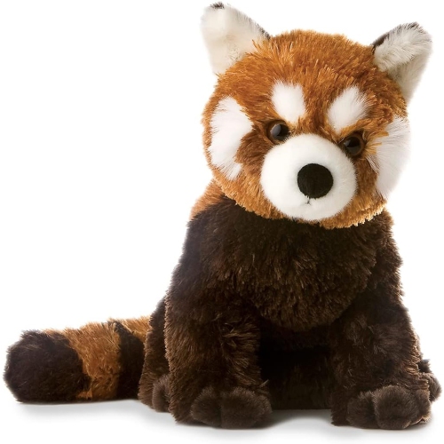 AURORA  Lesser Panda 12 Flopsie Stuffed Animal In Red