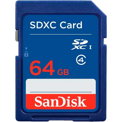 Image 1 of 1.. Sandisk 64GB Class 4 SDXC Flash Memory Card- SDSDB-064G-B35