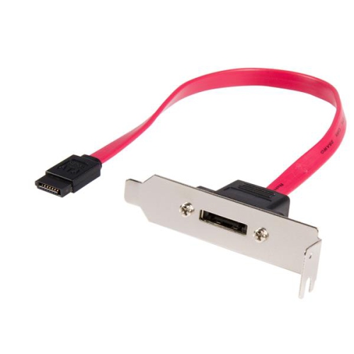 StarTech 1ft Low Profile SATA to eSATA Plate Adapter