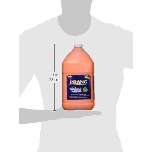 Prang 10602 Prang Washable Paint, Gallon Size, Orange, 1-Unit