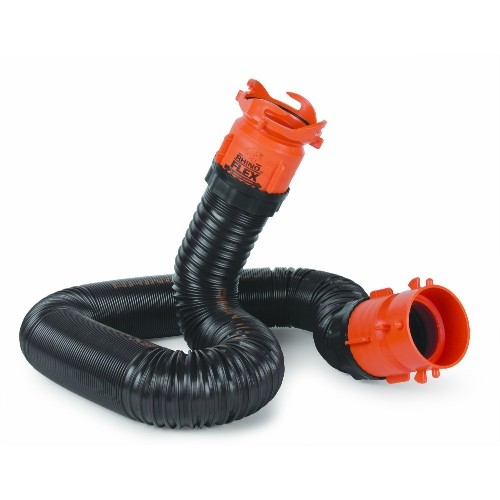Camco 39764 Rhino Flex 10-Feet RV Sewer Hose Extension Kit with Swivel Fitting