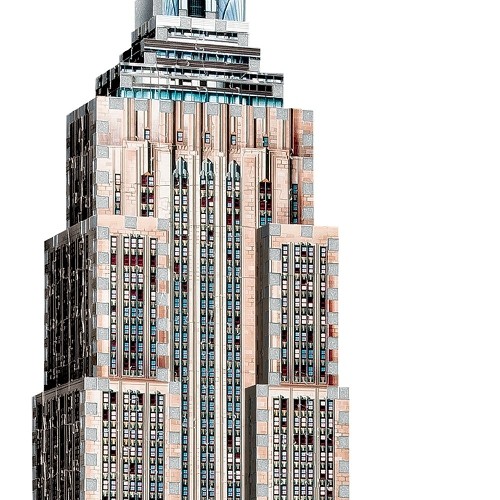Empire State Building, 975 Piece 3D Jigsaw Puzzle Made by Wrebbit Puzz-3D
