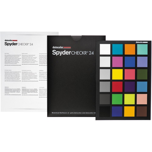 DATACOLOR  Sck200 Spydercheckr 24 Camera Color Correction for Photo And Video