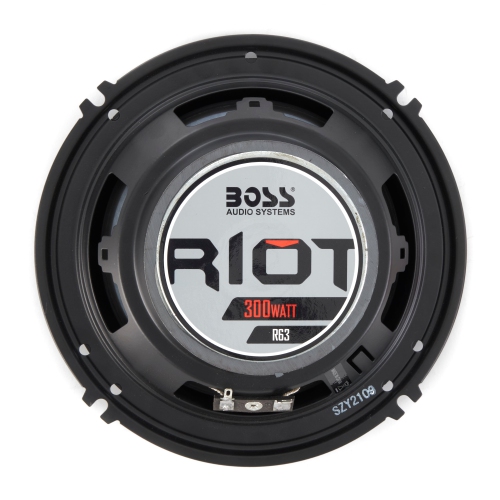 BOSS Audio R63 Riot 300-Watt 3-Way Auto 6.5-Inch Coaxial Speaker