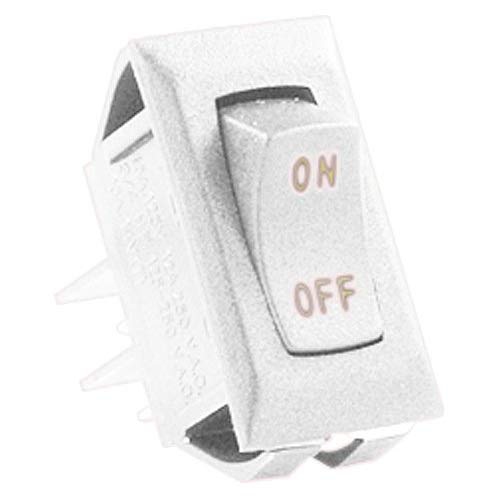 JR PRODUCTS  12581-5 Labeled 12V Switch - Pack Of 5 In White