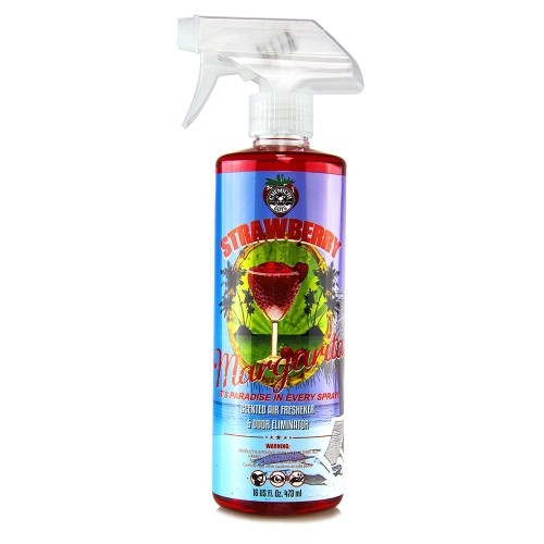 Chemical Guys AIR22316 Strawberry Margarita Premium Air Freshener and Odor Eliminator - 16 oz..