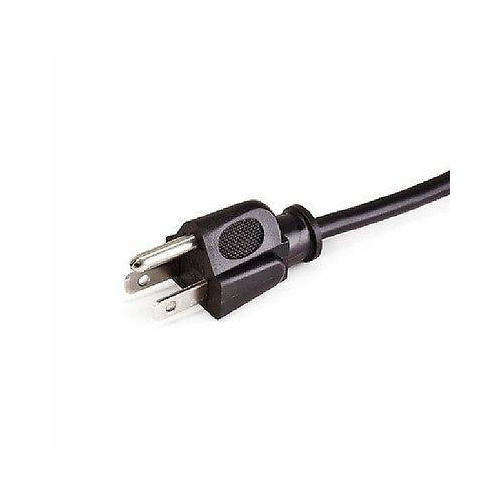 Monoprice 107688 6-Feet 18AWG 3 Prong AC Power Cord Cable for Laptop/Notebook C-5/5-15P, Black