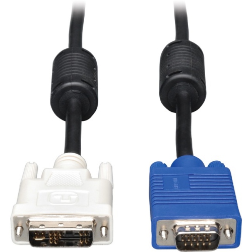 Tripp Lite P556-003 DVI to VGA Cable DVI Male to HD15 Male Cable, 3-Feet