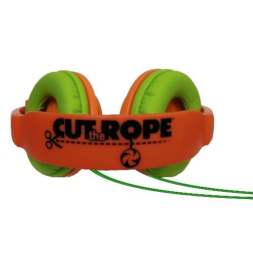 Maxell 190803 Maxell Cut The Rope Headphone, Orange