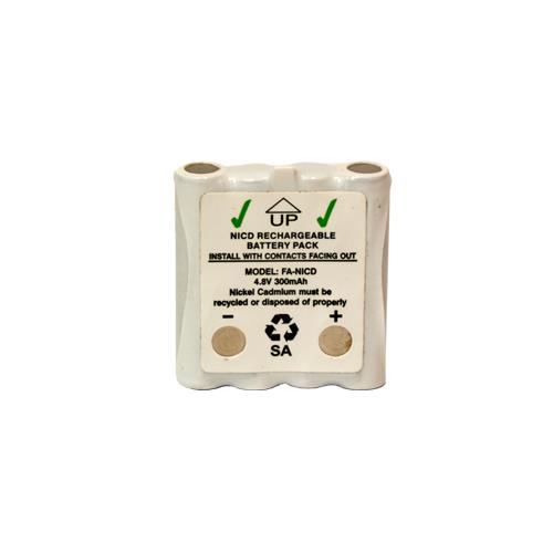 8-Pack 4.8 Volt Cobra Replacement 350 mAh NiCd Microtalk Radio Batteries